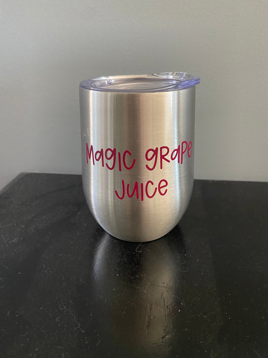 Magic Grape Juice Wine Tumbler
